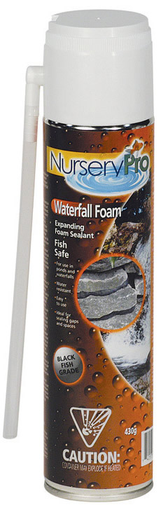 Black Waterfall Foam